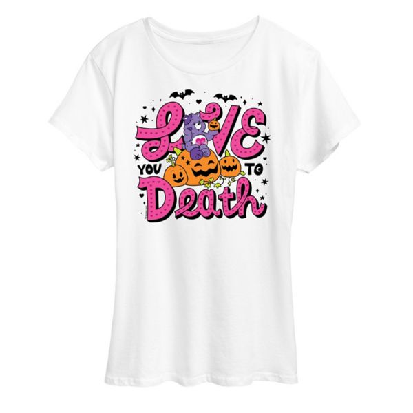 Женская футболка Care Bears "Люблю до смерти" с принтом на Хэллоуин Licensed Character, белый
Женская футболка Care Bears "Люблю до смерти" с принтом на Хэллоуин Licensed Character, белый