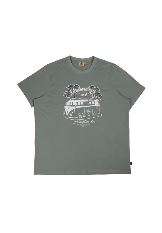 Футболка-Транспортер с принтом винтажного автобуса для расслабленного отдыха и ощущения путешествия Roadsign Australia, зеленый
Футболка-Транспортер с принтом винтажного автобуса для расслабленного отдыха и ощущения путешествия Roadsign Australia, зеленый