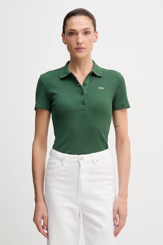 Хлопковое поло Lacoste, зеленый
Хлопковое поло Lacoste, зеленый