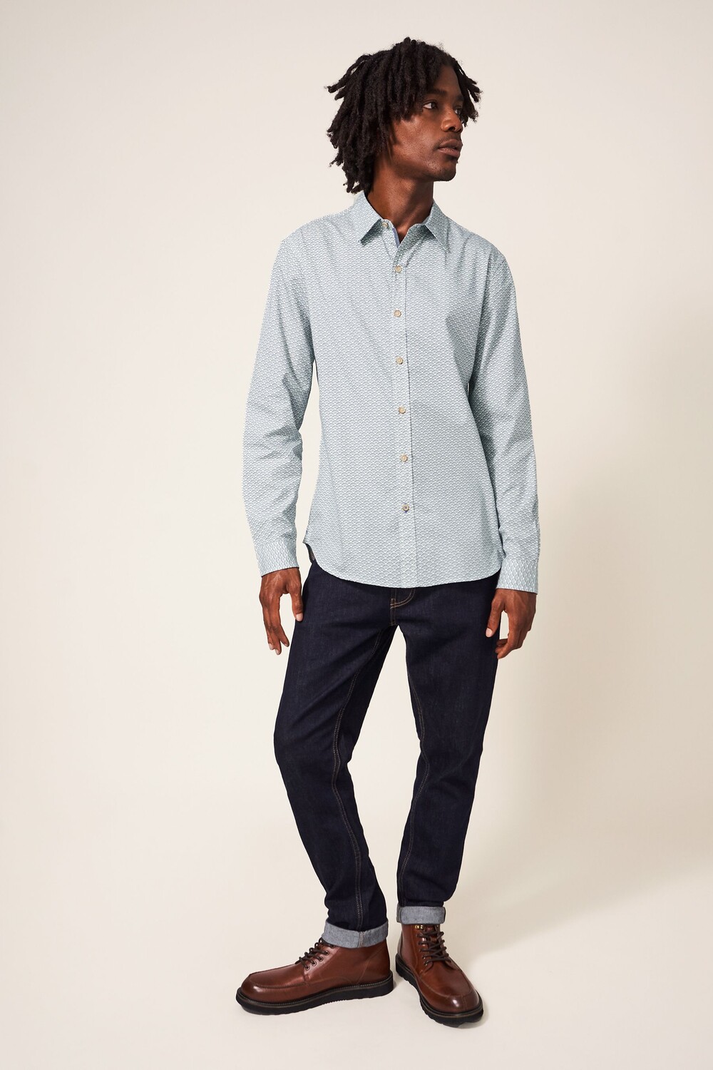 Фан-футболка натурального цвета с геометрическим узором White Stuff
Фан-футболка натурального цвета с геометрическим узором White Stuff