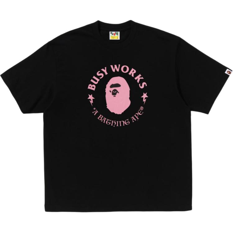 Футболка Busy Works Ape Head A BATHING APE, черный
Футболка Busy Works Ape Head A BATHING APE, черный