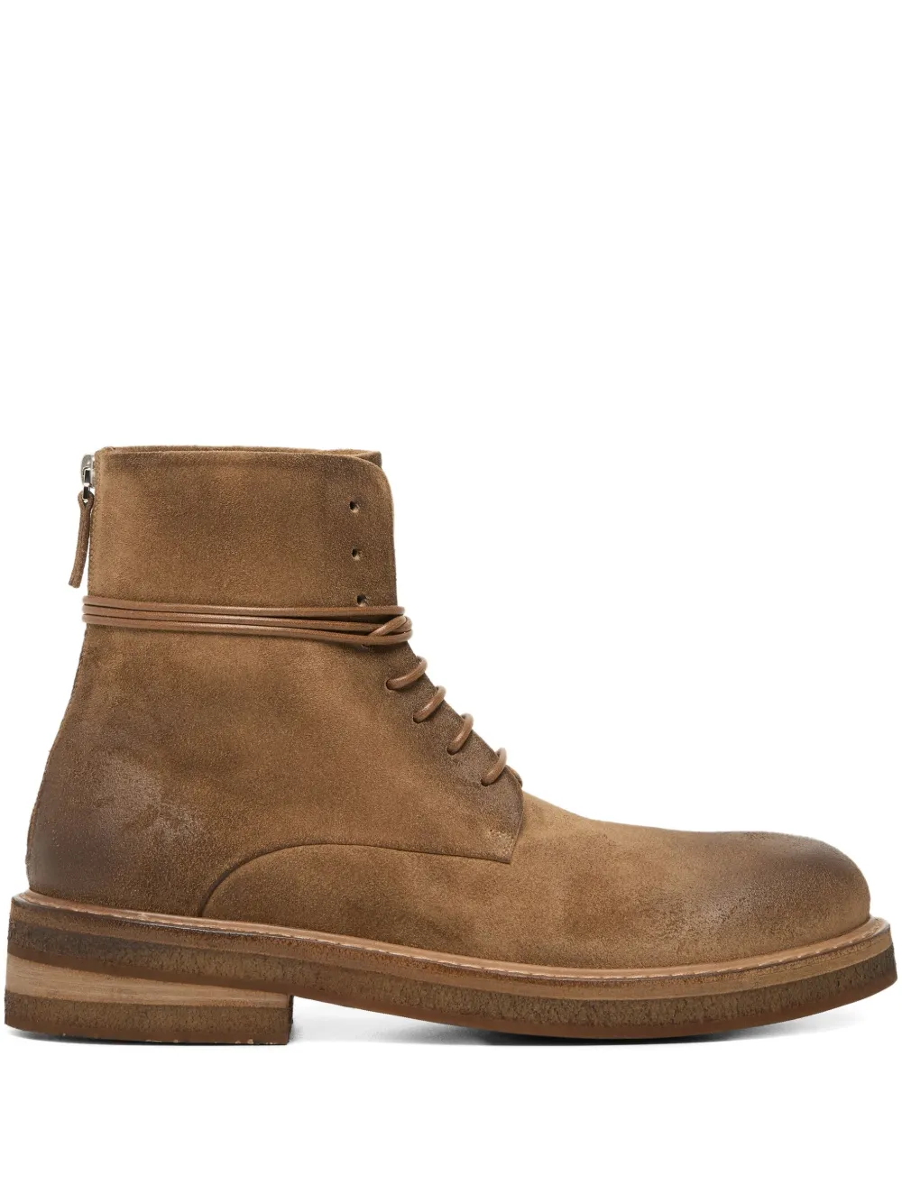 Замшевые ботинки Parrucca на шнуровке Marsèll, коричневый
Замшевые ботинки Parrucca на шнуровке Marsèll, коричневый