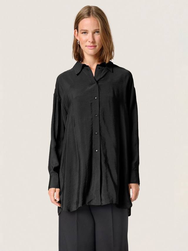 Рубашка свободного покроя leodora Soaked In Luxury, черный
Рубашка свободного покроя leodora Soaked In Luxury, черный