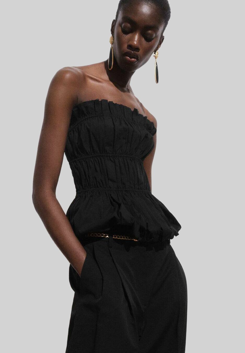 Топ Mango, черный
Топ Mango, черный