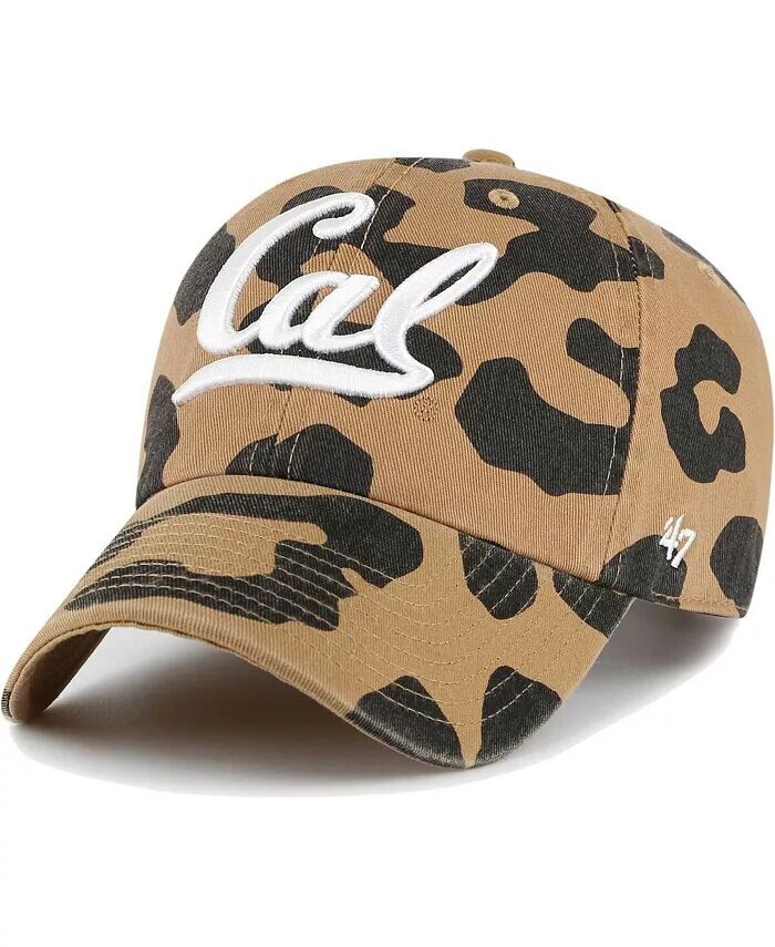 Женская регулируемая шапка Cal Bears Rosette Leopard Clean Up '47 Brand, коричневый
Женская регулируемая шапка Cal Bears Rosette Leopard Clean Up '47 Brand, коричневый