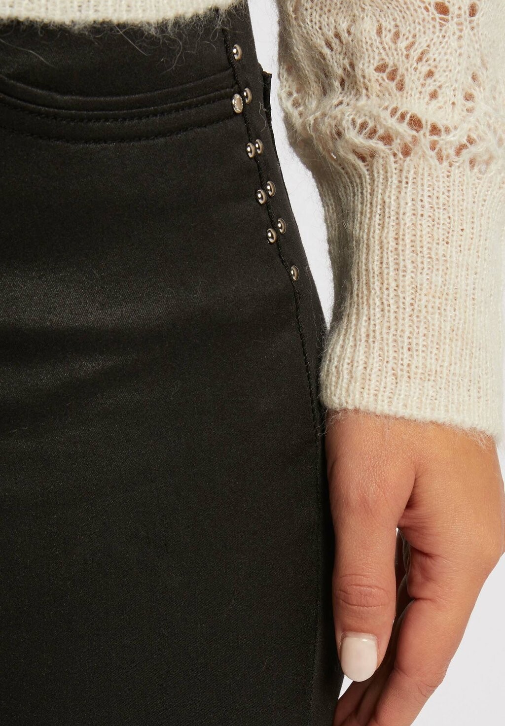 Джинсы облегающие WET EFFECT Morgan, черный 
Джинсы облегающие WET EFFECT Morgan, черный