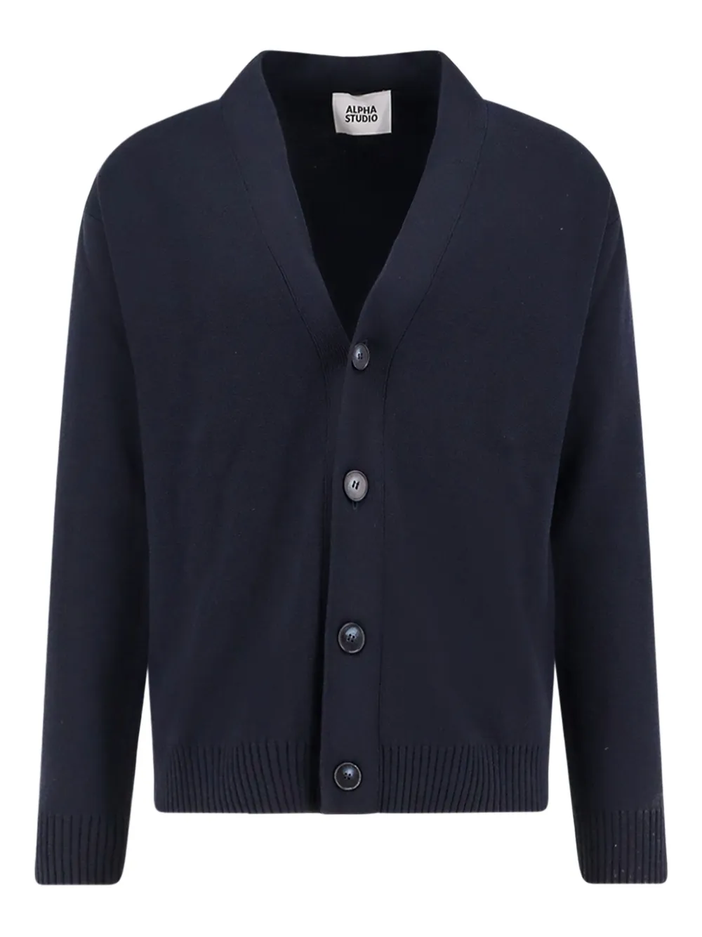 Кардиган с V-образным вырезом Alpha Studio, синий
Кардиган с V-образным вырезом Alpha Studio, синий