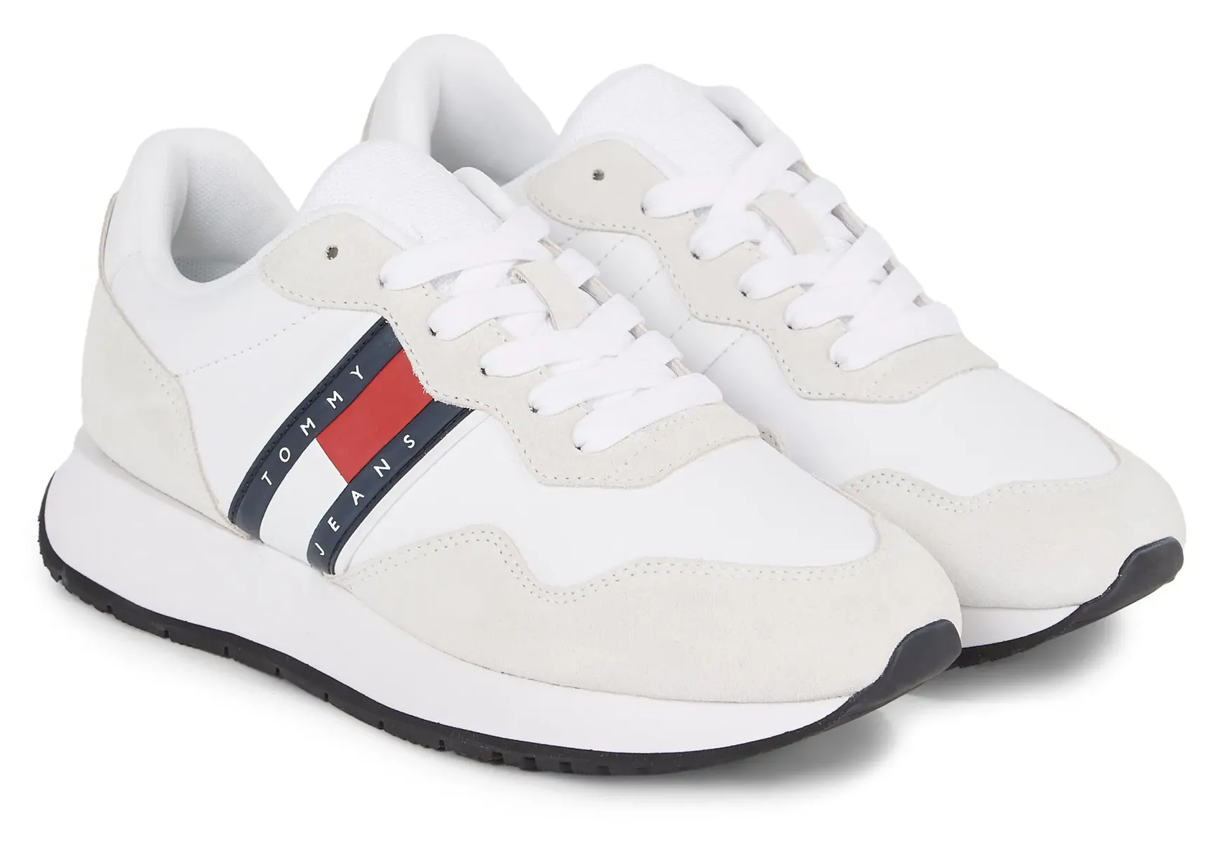 Кроссовки на танкетке Tommy Jeans "TJW EVA RUNNER MAT MIX ESS", повседневная обувь, полуботинки, туфли на шнуровке с логотипом-флажком сбоку, белый
Кроссовки на танкетке Tommy Jeans "TJW EVA RUNNER MAT MIX ESS", повседневная обувь, полуботинки, туфли на шнуровке с логотипом-флажком сбоку, белый