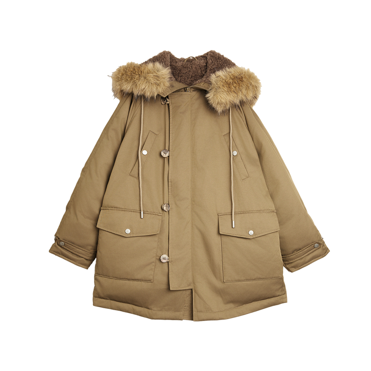 ELLE Пуховик Women's Army Green с капюшоном утепленный
ELLE Пуховик Women's Army Green с капюшоном утепленный