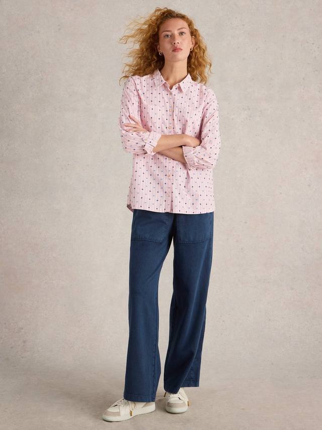 Рубашка из чистого органического хлопка в полоску sophie White Stuff, красный/разноцветный
Рубашка из чистого органического хлопка в полоску sophie White Stuff, красный/разноцветный