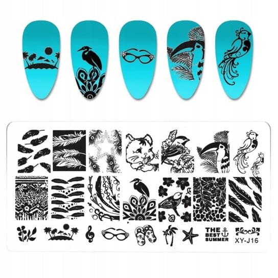 Пластина для штампа для ногтей, Tojato
Пластина для штампа для ногтей, Tojato