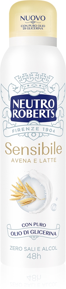 Дезодорант-Спрей Avena e latte 48 часов Neutro Roberts, 150 мл
Дезодорант-Спрей Avena e latte 48 часов Neutro Roberts, 150 мл