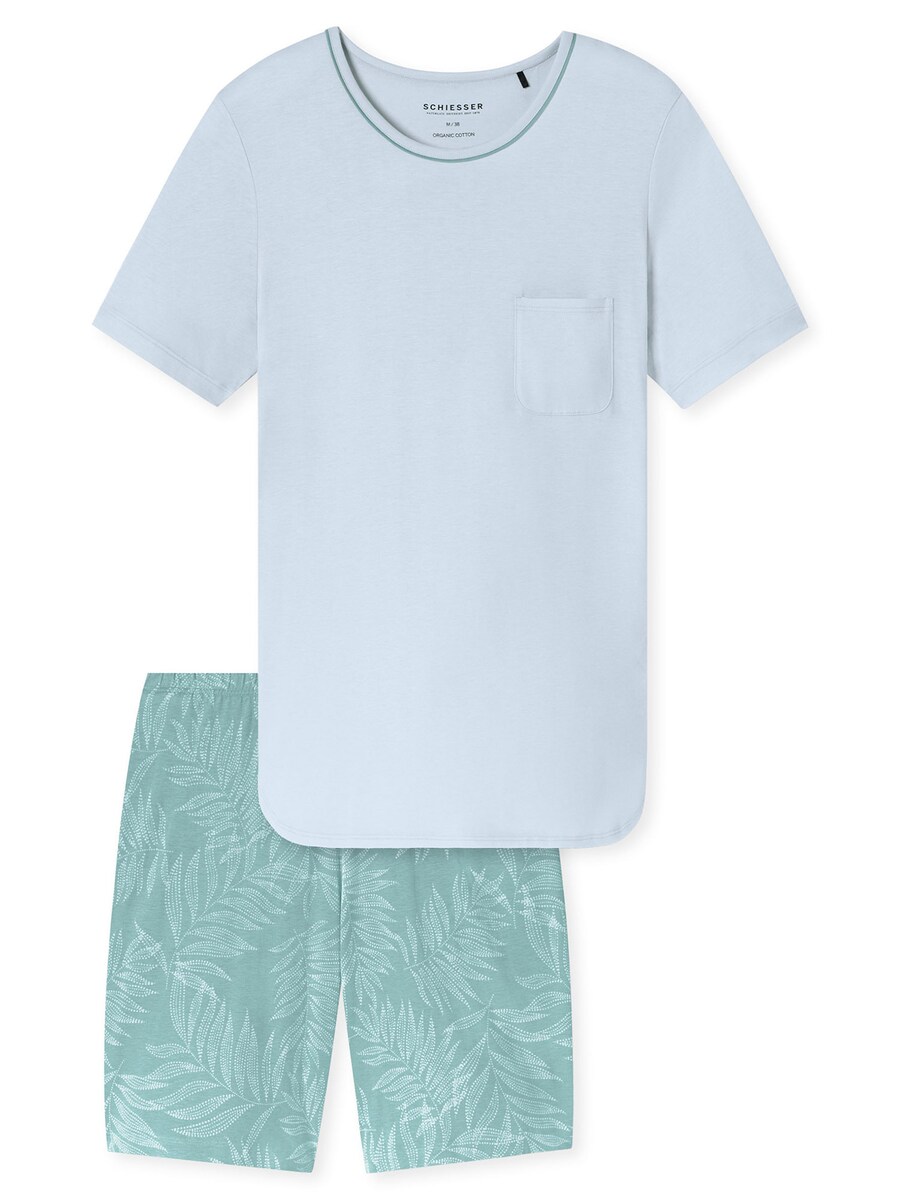 Короткий пижамный комплект SCHIESSER Comfort Nightwear, цвет Jade
Короткий пижамный комплект SCHIESSER Comfort Nightwear, цвет Jade