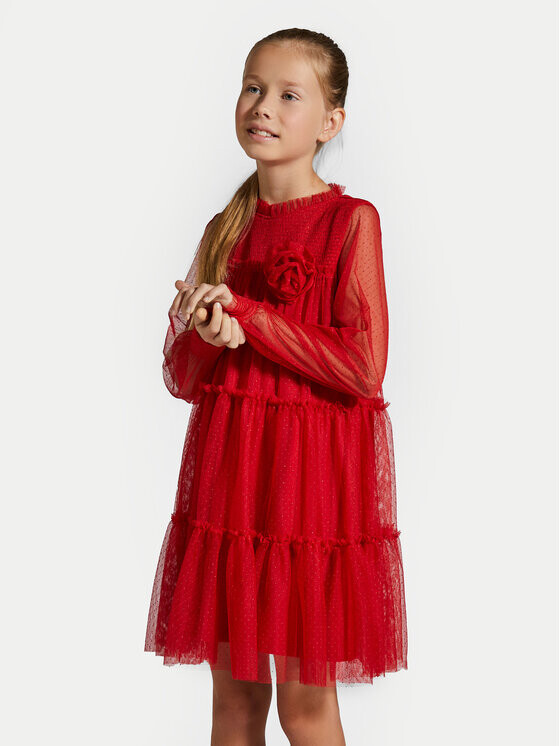 Элегантное платье обычного кроя Coccodrillo, красный
Элегантное платье обычного кроя Coccodrillo, красный