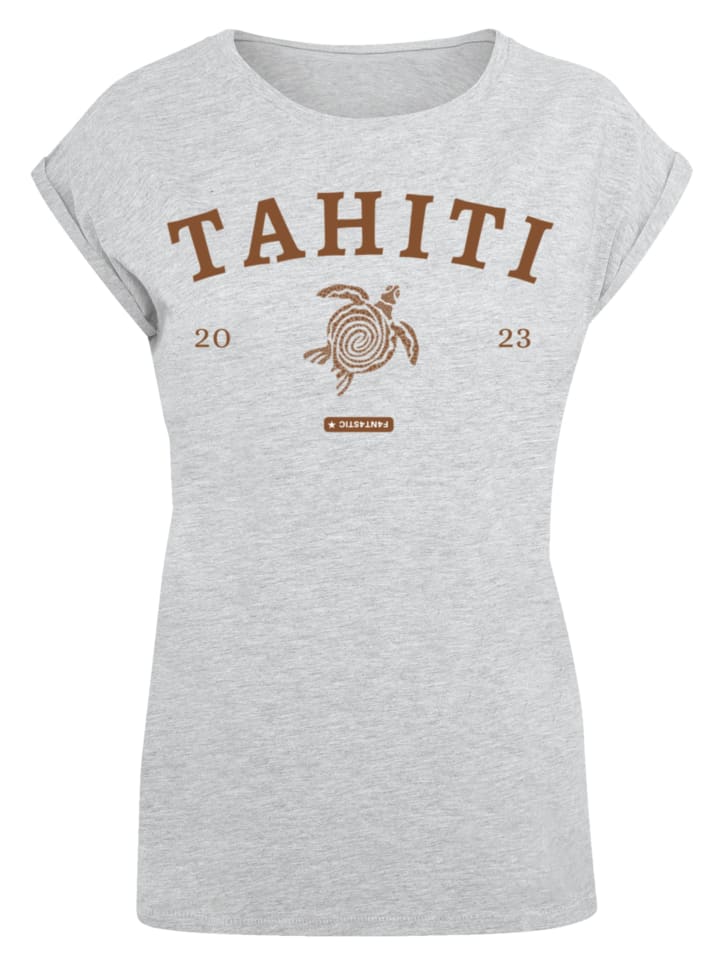 Футболка с удлиненными плечами Tahiti больших размеров в сером пестром цвете F4NT4STIC
Футболка с удлиненными плечами Tahiti больших размеров в сером пестром цвете F4NT4STIC