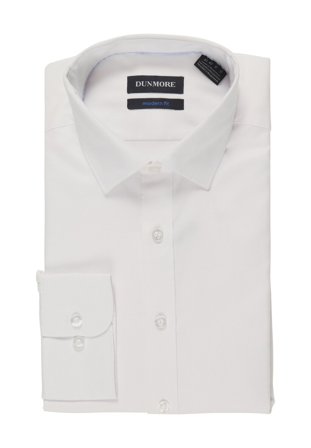 Рубашка деловая, воротник Кент, современный крой, добби, без глажки, мужская Dunmore, белый
Рубашка деловая, воротник Кент, современный крой, добби, без глажки, мужская Dunmore, белый