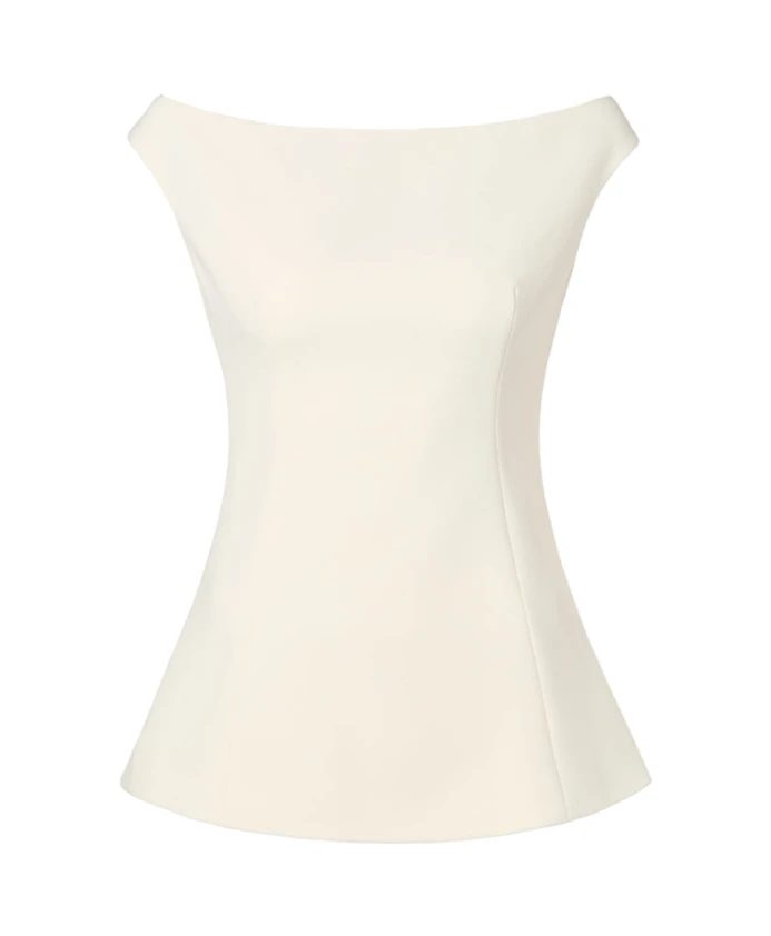 Топ без рукавов от Diora Malina, белый
Топ без рукавов от Diora Malina, белый