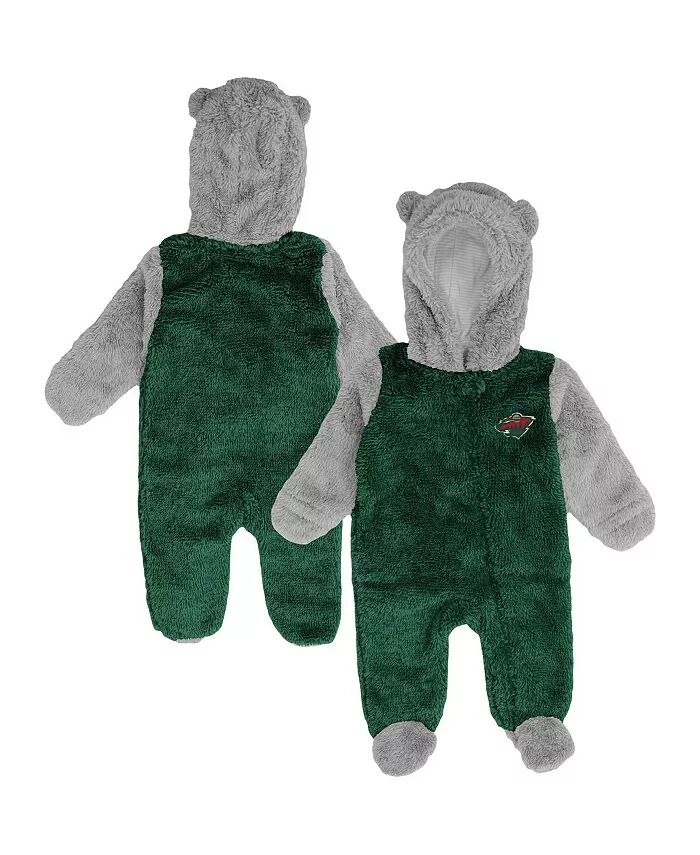 Новорожденные и младенцы мальчики и девочки зеленый Minnesota Wild Game Nap Тедди флисовый Bunting спальный комбинезон на молнии Outerstuff
Новорожденные и младенцы мальчики и девочки зеленый Minnesota Wild Game Nap Тедди флисовый Bunting спальный комбинезон на молнии Outerstuff