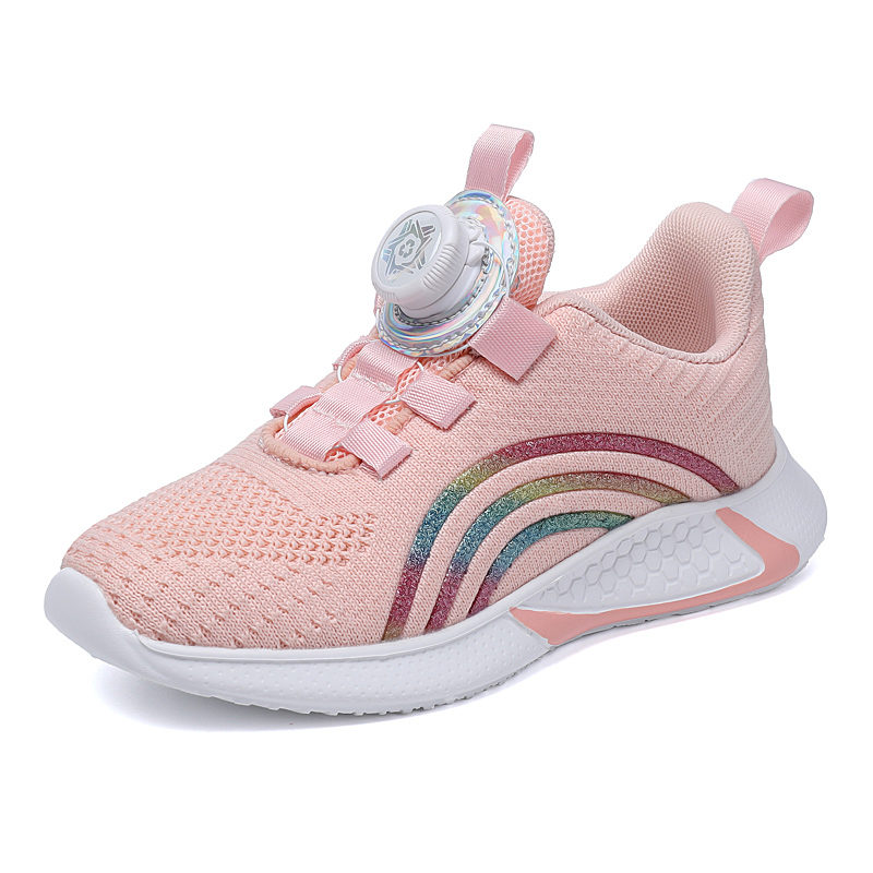 Детские кроссовки с низкой посадкой, износостойкие, дышащие, мягкие KUPE, розовый 
Детские кроссовки с низкой посадкой, износостойкие, дышащие, мягкие KUPE, розовый