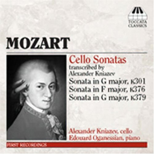 CD диск Mozart / Kniazev / Oganessian: Cello Sonatas
CD диск Mozart / Kniazev / Oganessian: Cello Sonatas