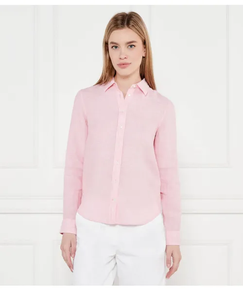 Льняная рубашка Regular fit Gant, розовый
Льняная рубашка Regular fit Gant, розовый