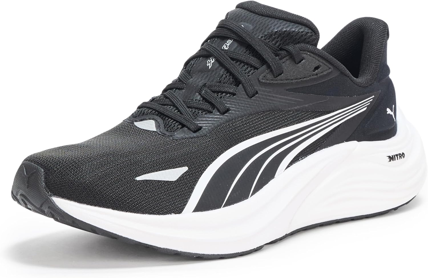 Детские кроссовки Puma Unisex-Child Electrify Nitro (для детей постарше), белый/черный
Детские кроссовки Puma Unisex-Child Electrify Nitro (для детей постарше), белый/черный