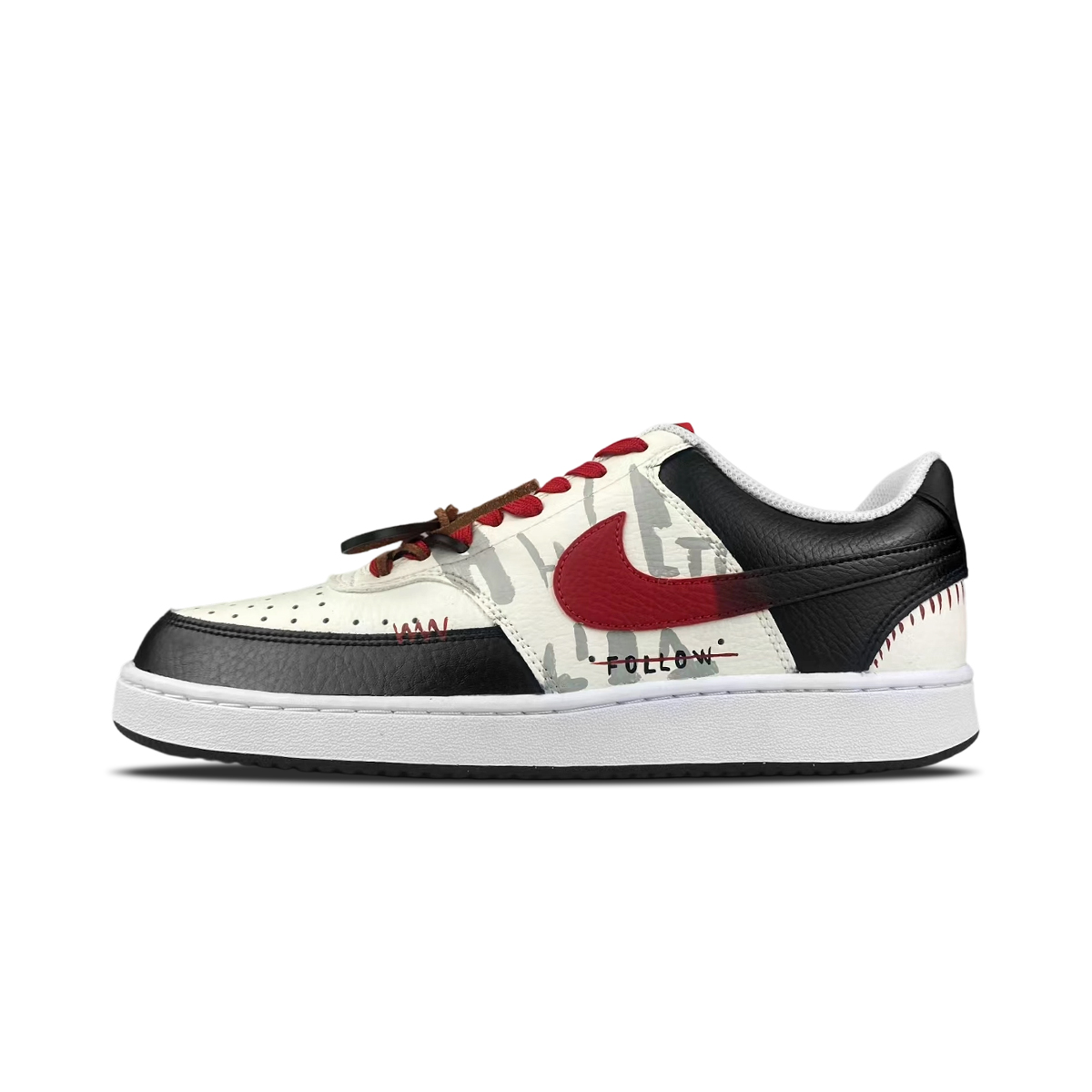 Nike Court Vision 1 Low top мужские скейтборд кроссовки black white red
Nike Court Vision 1 Low top мужские скейтборд кроссовки black white red