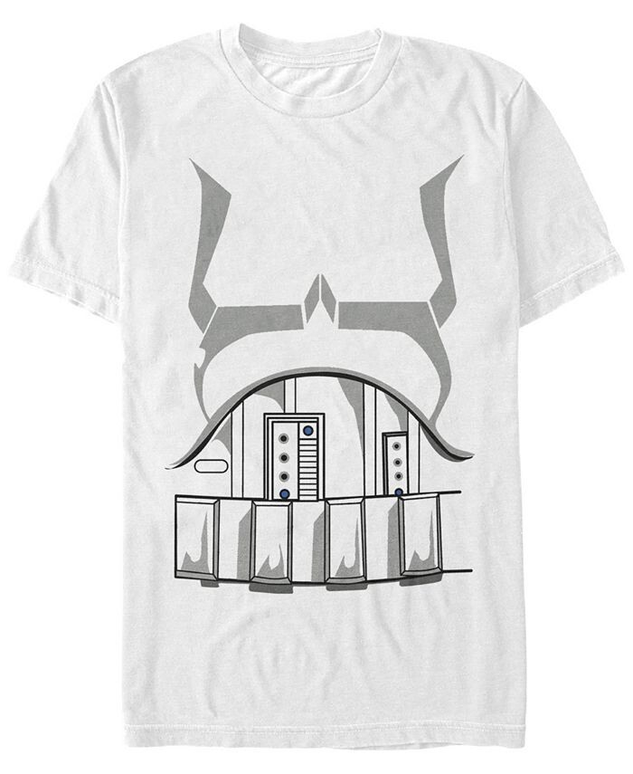 Мужской костюм штурмовика «Звездные войны», футболка с короткими рукавами Fifth Sun, белый
Мужской костюм штурмовика «Звездные войны», футболка с короткими рукавами Fifth Sun, белый