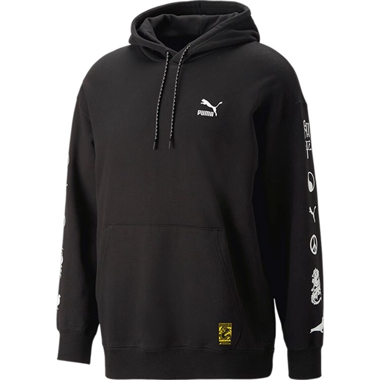 Толстовка унисекс черная Puma, черный
Толстовка унисекс черная Puma, черный