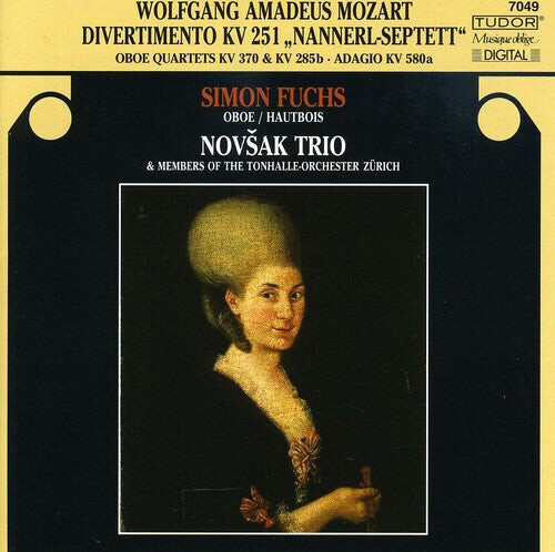 CD диск Mozart / Fuchs / Hefti / Fassler / Novsak Trio: Divertimento KV 251 Nannerl-Septett
CD диск Mozart / Fuchs / Hefti / Fassler / Novsak Trio: Divertimento KV 251 Nannerl-Septett