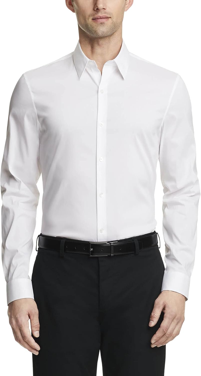 Мужская рубашка Calvin Klein Extreme Slim Fit Stain Shield, Bone
Мужская рубашка Calvin Klein Extreme Slim Fit Stain Shield, Bone
