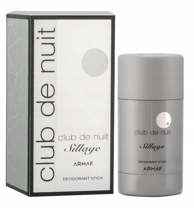 Armaf, Club De Nuit Sillage Deostick, дезодорант, 75 г
Armaf, Club De Nuit Sillage Deostick, дезодорант, 75 г