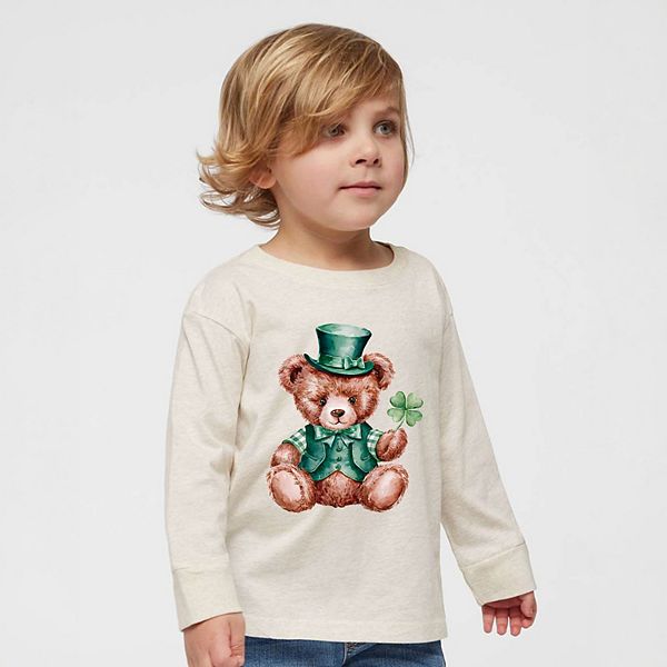 Футболка с длинным рукавом St patrick's bear clover для малышей The Juniper Shop, Heather Grey
Футболка с длинным рукавом St patrick's bear clover для малышей The Juniper Shop, Heather Grey