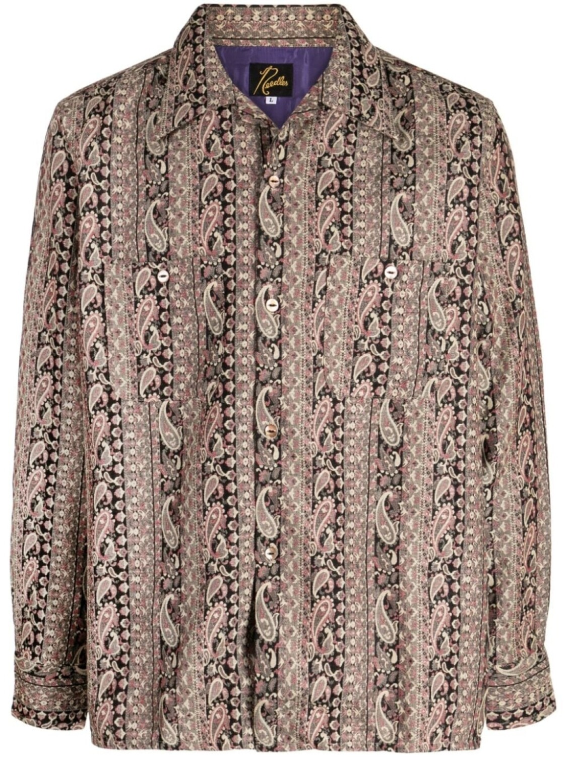 Рубашка с принтом пейсли Needles, коричневый
Рубашка с принтом пейсли Needles, коричневый