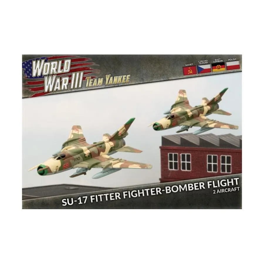 Полет истребителя-бомбардировщика СУ-17, Team Yankee - World War III - Soviet Army (1:144)
Полет истребителя-бомбардировщика СУ-17, Team Yankee - World War III - Soviet Army (1:144)