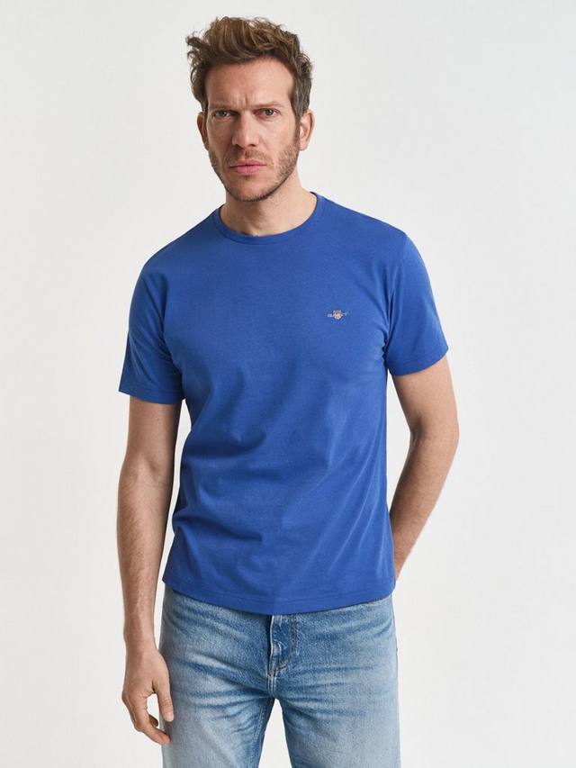 Короткий рукав хлопковая футболка GANT
Короткий рукав хлопковая футболка GANT