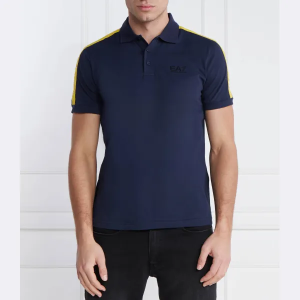 Рубашка поло стандартного кроя Ea7, синий
Рубашка поло стандартного кроя Ea7, синий