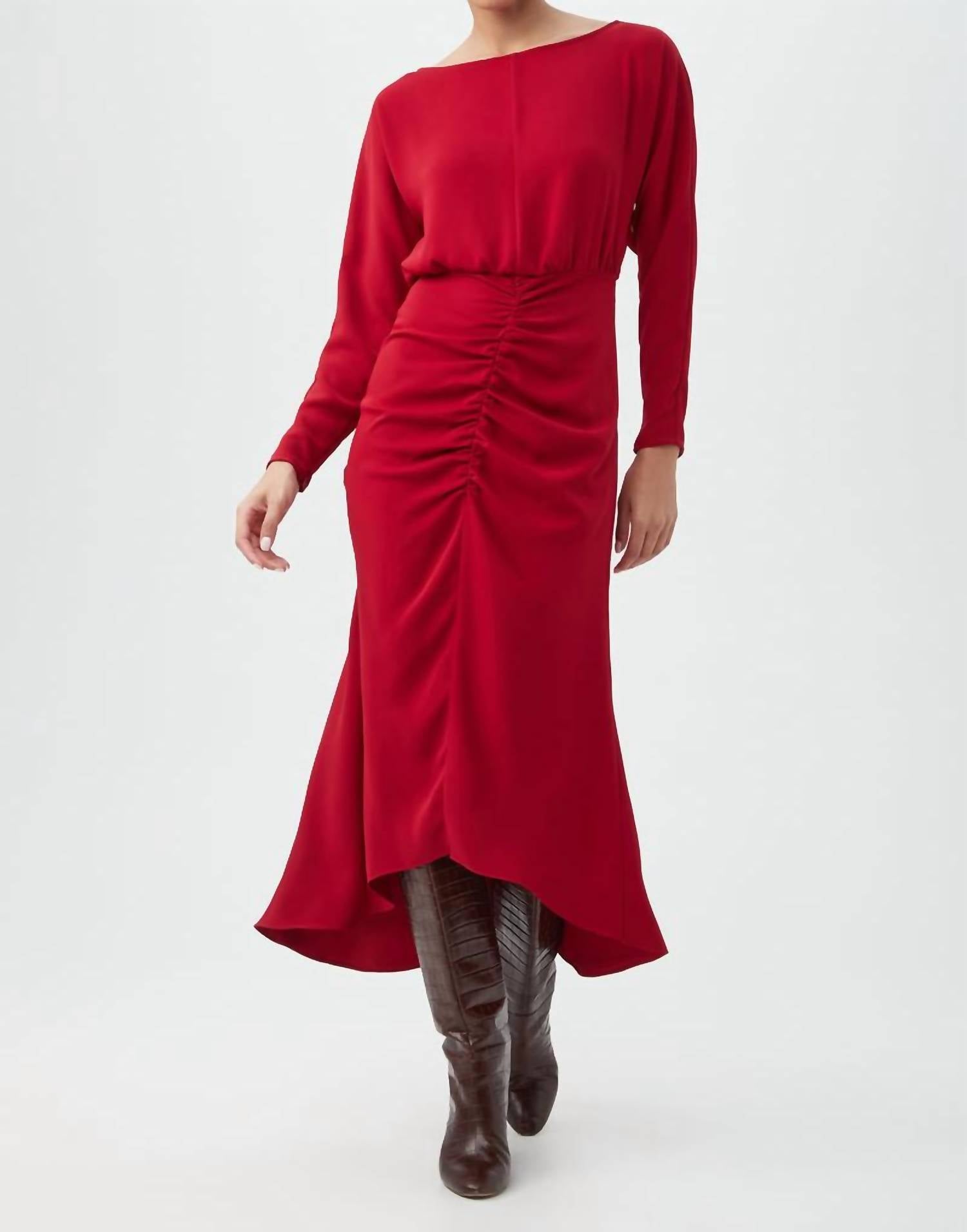 Платье Behati в цвете розелла ред Trina Turk, красный
Платье Behati в цвете розелла ред Trina Turk, красный