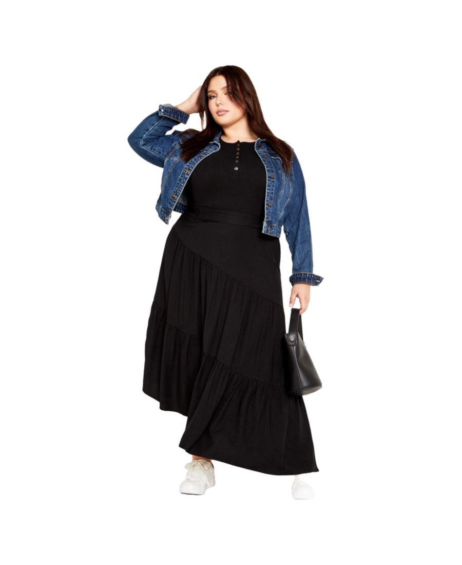 Женская многоярусная юбка Saskia AVENUE, Black
Женская многоярусная юбка Saskia AVENUE, Black