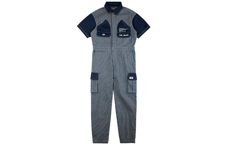 Комбинезон мужской белый вертикальные полоски Dickies, синий/белый
Комбинезон мужской белый вертикальные полоски Dickies, синий/белый