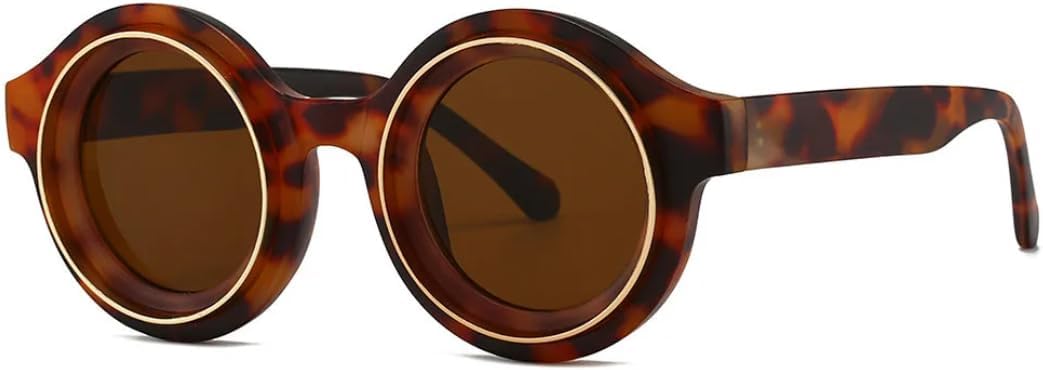 Модные винтажные круглые солнцезащитные очки для женщин и мужчин, солнцезащитные очки в стиле панк, роскошные дизайнерские классические очки в стиле стимпанк с защитой от УФ-излучения UV400 SZVVBKK, Leopard Tea
Модные винтажные круглые солнцезащитные очки для женщин и мужчин, солнцезащитные очки в стиле панк, роскошные дизайнерские классические очки в стиле стимпанк с защитой от УФ-излучения UV400 SZVVBKK, Leopard Tea