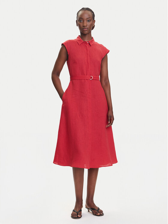 Платье-Рубашка стандартный крой Rodesia 2515221262 Marella, красный
Платье-Рубашка стандартный крой Rodesia 2515221262 Marella, красный