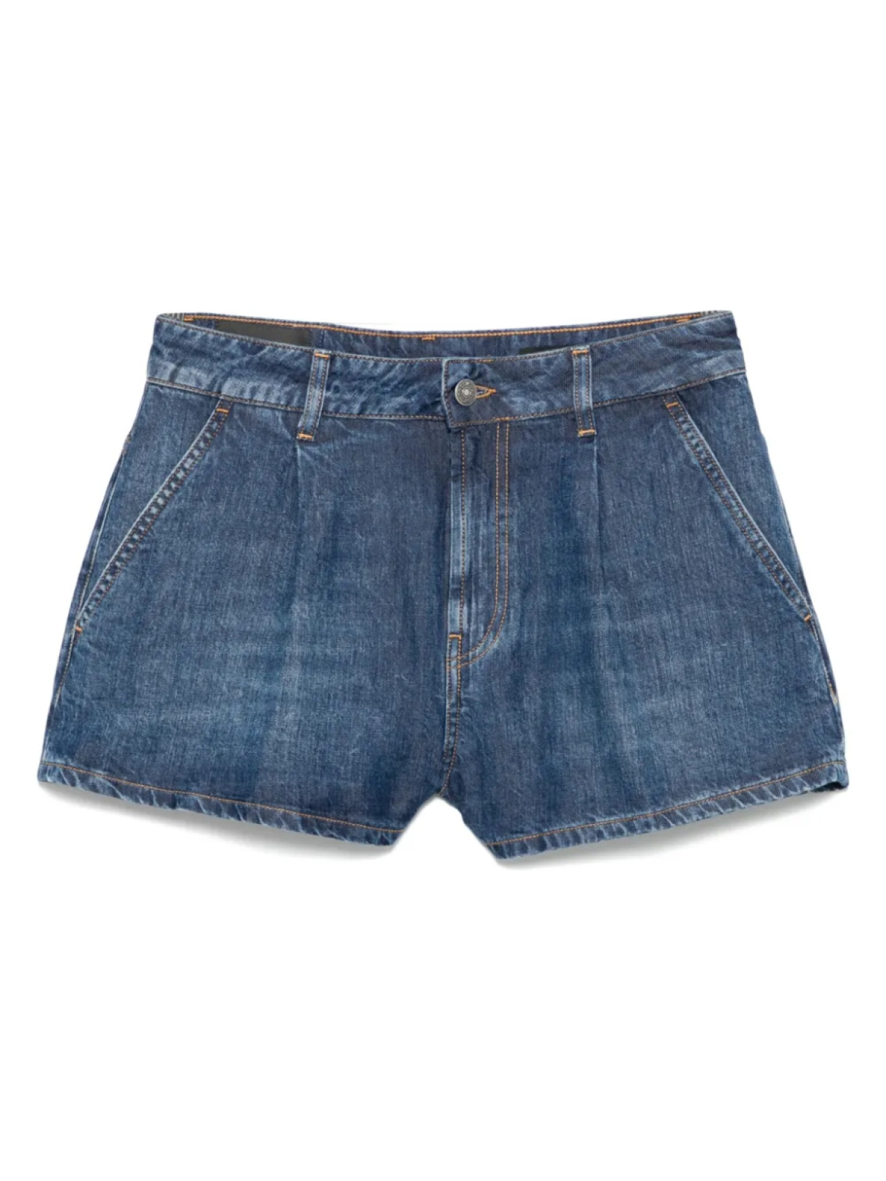 Джинсовые шорты с нашивкой-логотипом DONDUP, синий
Джинсовые шорты с нашивкой-логотипом DONDUP, синий