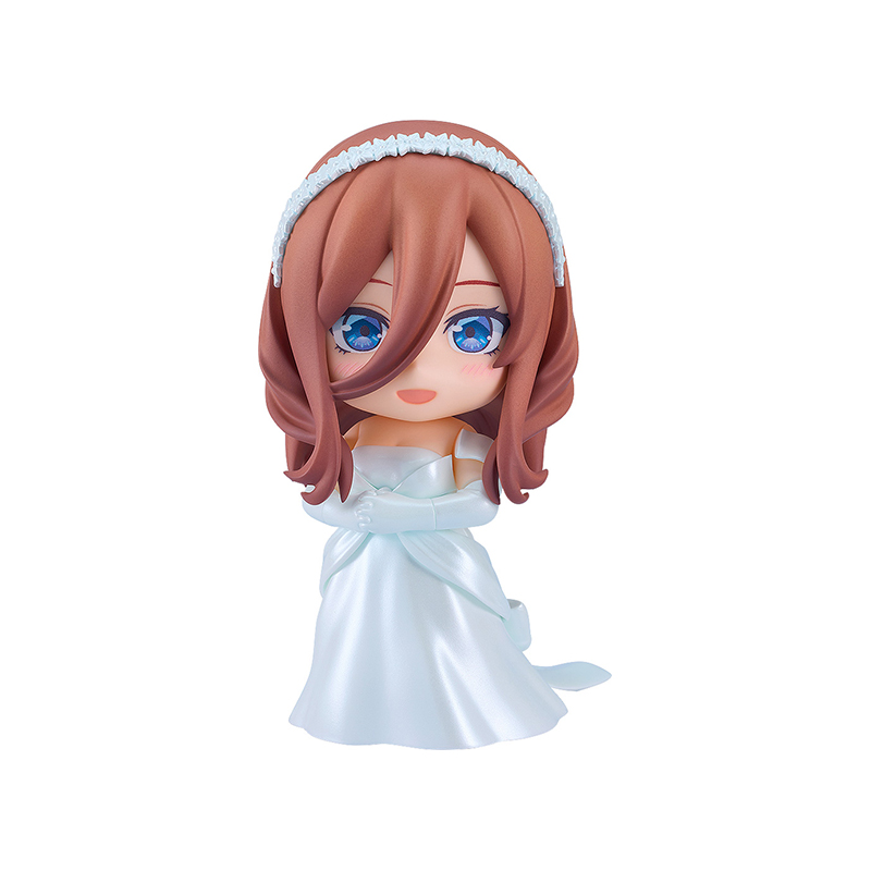 GSC Miku Nakano The Quintessential Quintuplets, свадебное платье, Nendoroid фигурки чиби 10см GOOD SMILE COMPANY, Miku Nakano
GSC Miku Nakano The Quintessential Quintuplets, свадебное платье, Nendoroid фигурки чиби 10см GOOD SMILE COMPANY, Miku Nakano
