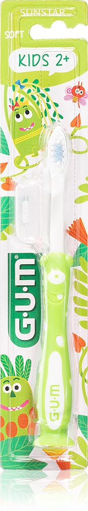 Мягкая зубная щетка для детей 2+ G.U.M, 1 шт
Мягкая зубная щетка для детей 2+ G.U.M, 1 шт