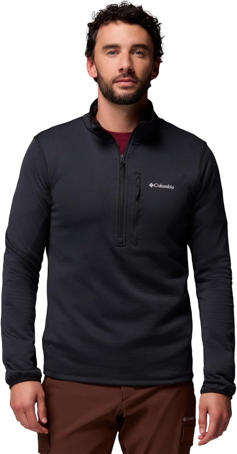 Мужская флисовая куртка Columbia Essential Hike Grid Half Zip, Black
Мужская флисовая куртка Columbia Essential Hike Grid Half Zip, Black