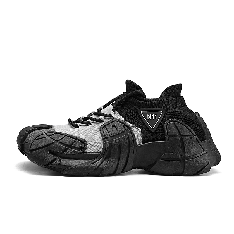 GAISIMA Низкие повседневные туфли мужские черно-серые, цвет Black Gray 
GAISIMA Низкие повседневные туфли мужские черно-серые, цвет Black Gray