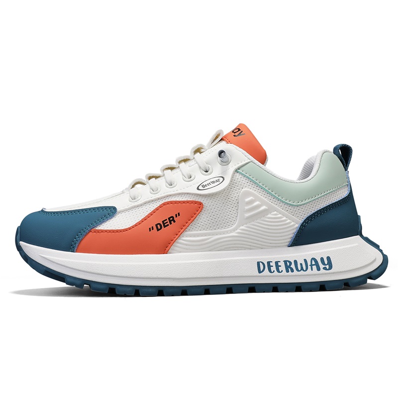 DEERWAY Нескользящие и износостойкие дышащие низкие повседневные туфли мужские белые, зеленые, оранжевые
DEERWAY Нескользящие и износостойкие дышащие низкие повседневные туфли мужские белые, зеленые, оранжевые