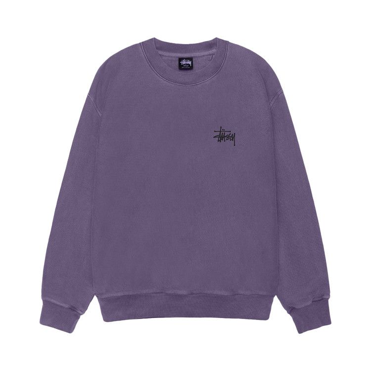 Свитер Stussy Basic Crew Pigment Dyed, Grape
Свитер Stussy Basic Crew Pigment Dyed, Grape