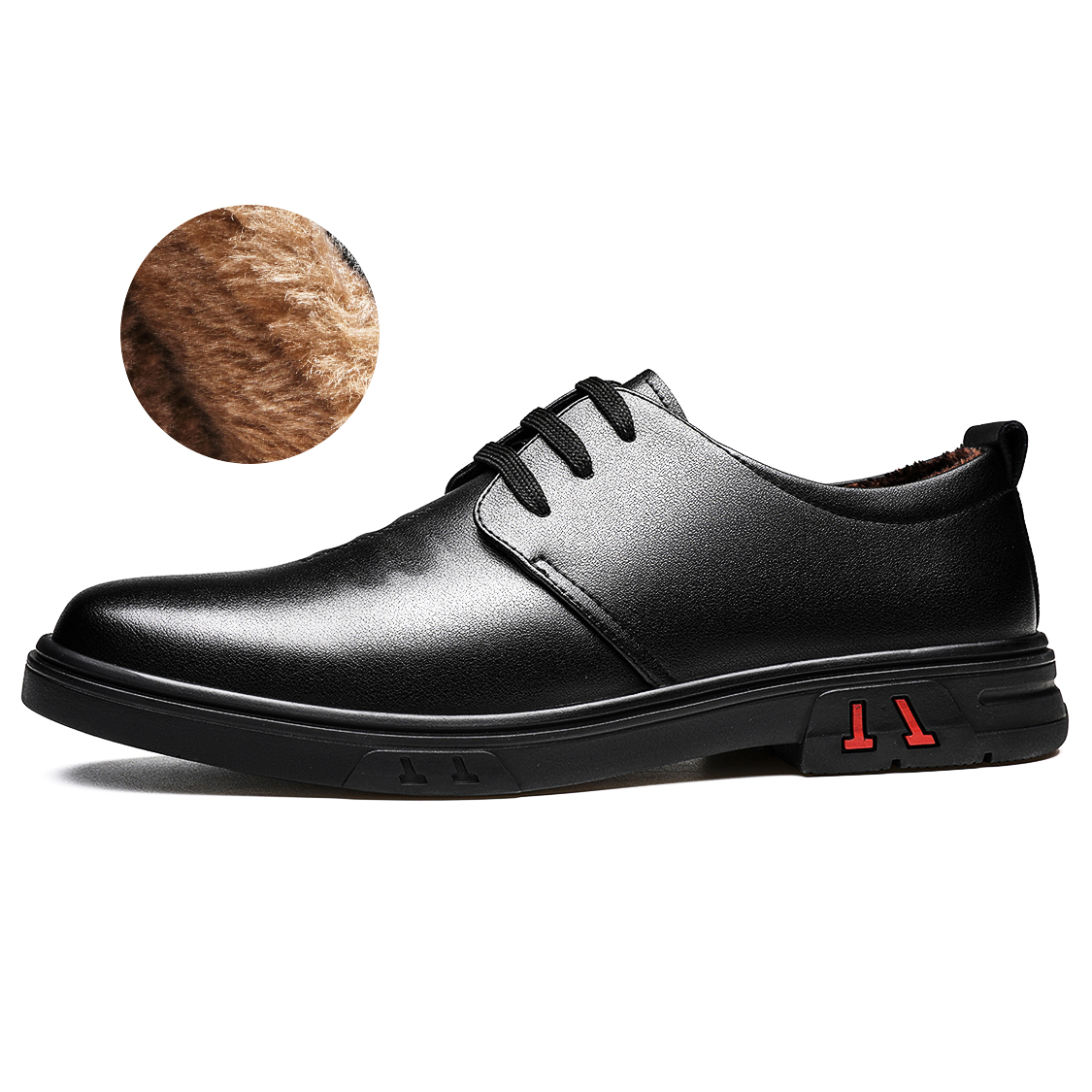 Повседневные кожаные туфли мужские черные CHINT низкие без подкладки на шнуровке
Повседневные кожаные туфли мужские черные CHINT низкие без подкладки на шнуровке